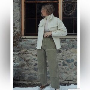 Rudy Jude Green Utility Jeans, Size 3